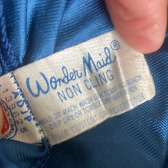 VINTAGE Lace Slip Skirt Womens Sz Medium Nylon - Picture 4 of 4